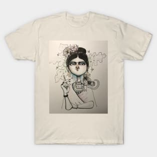 Frida and monkey T-Shirt